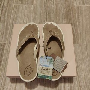 OluKai flip flops